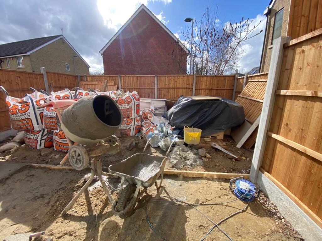 Patio and a Driveway Epping project