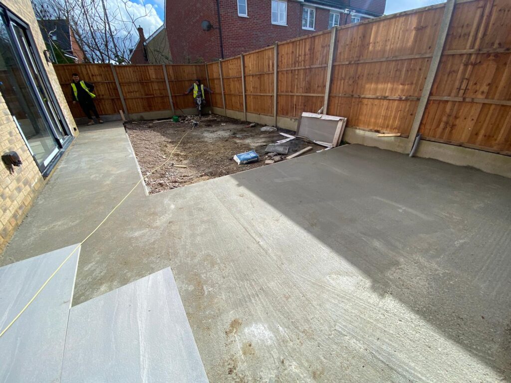 Patio and a Driveway Epping project