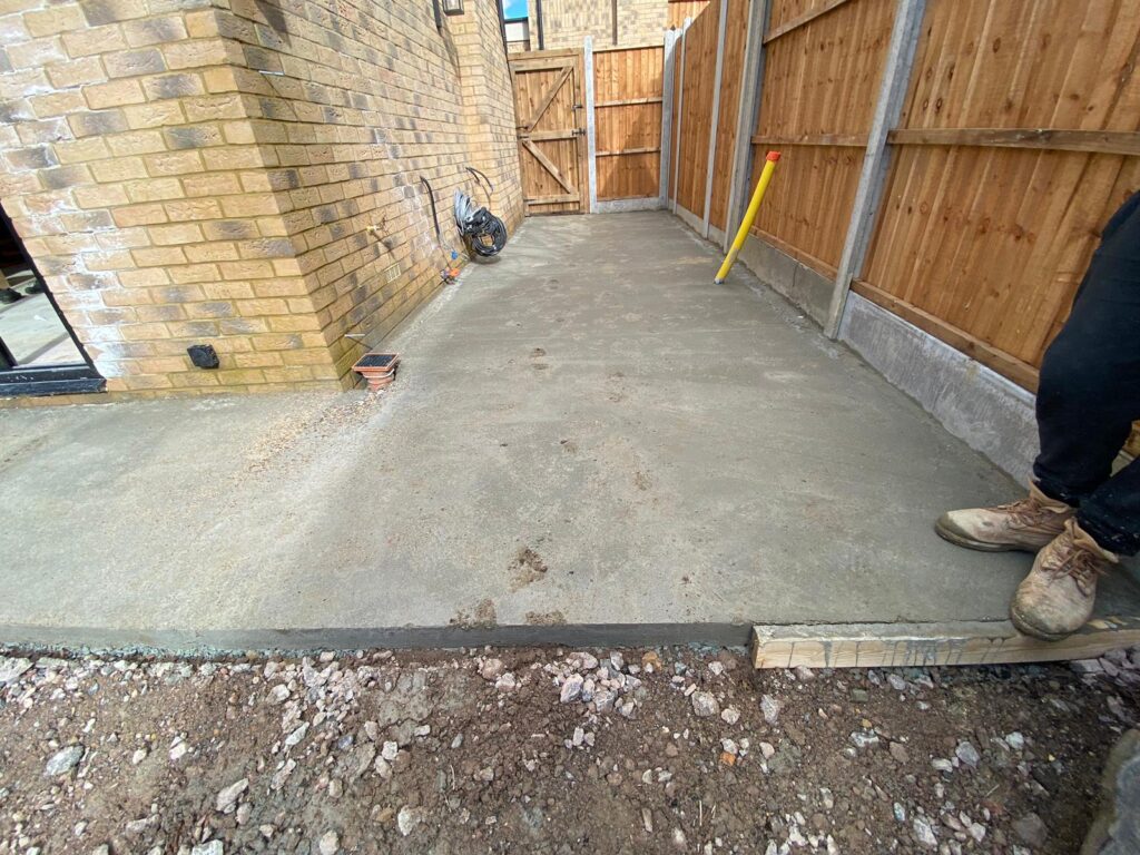 Patio and a Driveway Epping project