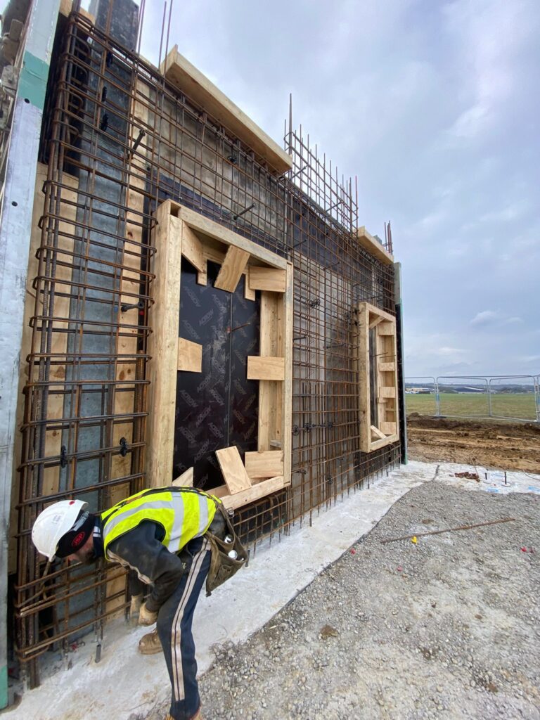 Air-fild tower Epping under Rc and frame work package